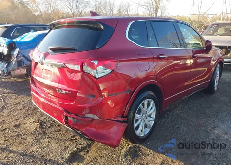 2019 Buick Envision Fwd Preferred from USA, damaged, VIN LRBFXBSA4KD033388